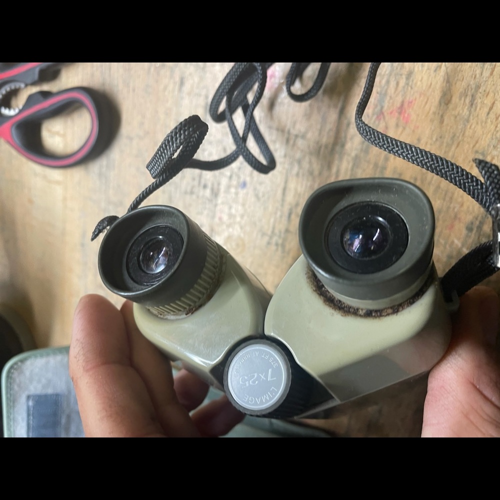 Vintage binocular by L ‘image 
With bag